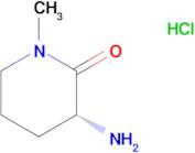 (R)-3-Amino-1-methylpiperidin-2-one hydrochloride