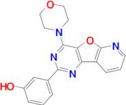 3-(4-MORPHOLINOPYRIDO[3',2':4,5]FURO[3,2-D]PYRIMIDIN-2-YL)PHENOL