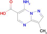 PYRAZOLO[1,5-A]PYRIMIDINE-6-CARBOXYLIC ACID, 7-AMINO-3-METHYL