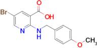 5-BROMO-2-(4-METHOXYBENZYLAMINO)NICOTINIC ACID