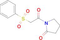 1-(2-BENZENESULFONYL-ACETYL)-PYRROLIDIN-2-ONE