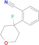 2-(4-FLUORO-TETRAHYDRO-PYRAN-4-YL)-BENZONITRILE