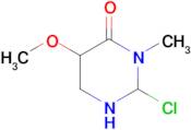 2-CHLORO-5-METHOXY-3-METHYL-TETRAHYDRO-PYRIMIDIN-4-ONE