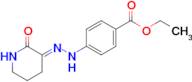 (E)-ETHYL 4-(2-(2-OXOPIPERIDIN-3-YLIDENE)HYDRAZINYL)BENZOATE