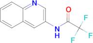 2,2,2-TRIFLUORO-N-(QUINOLIN-3-YL)ACETAMIDE