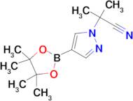 2-METHYL-2-(4-(4,4,5,5-TETRAMETHYL-1,3,2-DIOXABOROLAN-2-YL)-1H-PYRAZOL-1-YL)PROPANENITRILE