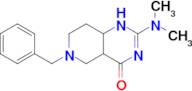 6-BENZYL-2-(DIMETHYLAMINO)-4A,5,6,7,8,8A-HEXAHYDROPYRIDO[4,3-D]PYRIMIDIN-4(3H)-ONE