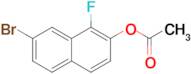 7-BROMO-1-FLUORONAPHTHALEN-2-YL ACETATE