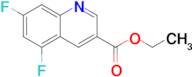 ETHYL 5,7-DIFLUOROQUINOLINE-3-CARBOXYLATE