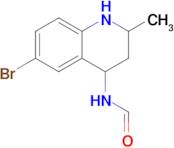 N-(6-BROMO-2-METHYL-1,2,3,4-TETRAHYDROQUINOLIN-4-YL)FORMAMIDE