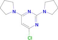 4-CHLORO-2,6-DI(PYRROLIDIN-1-YL)PYRIMIDINE