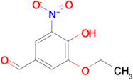 3-ETHOXY-4-HYDROXY-5-NITROBENZALDEHYDE