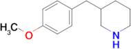 3-(4-METHOXYBENZYL)PIPERIDINE