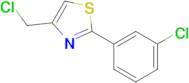 4-CHLOROMETHYL-2-(3-CHLORO-PHENYL)-THIAZOLE