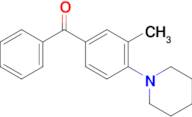 3-METHYL-4-(N-PIPERIDINYL)BENZOPHENONE