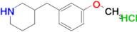 3-(3-METHOXYBENZYL)PIPERIDINE HCL