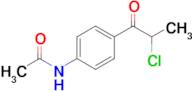 N-[4-(2-CHLOROPROPANOYL)PHENYL]ACETAMIDE