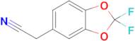 2-(2,2-DIFLUOROBENZO[D][1,3]DIOXOL-5-YL)ACETONITRILE