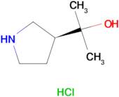 (S)-2-(3-PYRROLIDINYL)-2-PROPANOL HCL