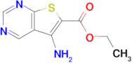 ETHYL 5-AMINOTHIENO[2,3-D]PYRIMIDINE-6-CARBOXYLATE