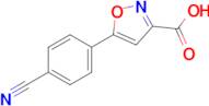 5-(4-CYANOPHENYL)ISOXAZOLE-3-CARBOXYLIC ACID