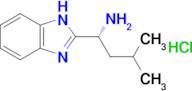 (R)-1-(1H-BENZIMIDAZOL-2-YL)-3-METHYLBUTYLAMINE HCL