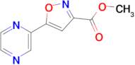 METHYL 5-(2-PYRAZINYL)ISOXAZOLE-3-CARBOXYLATE