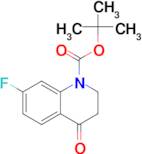 N-BOC-7-FLUORO-3,4-DIHYDROQUINOLINE-4(2H)-ONE