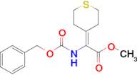 Methyl 2-(((benzyloxy)carbonyl)amino)-2-(tetrahydro-4H-thiopyran-4-ylidene)acetate