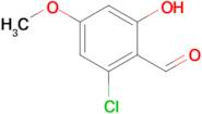2-CHLORO-6-HYDROXY-4-METHOXYBENZALDEHYDE