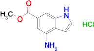 METHYL 4-AMINO-6-INDOLECARBOXYLATE HCL
