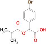 2-(4-BROMOPHENYL)-2-(ISOBUTYRYLOXY)ACETIC ACID