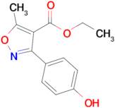 ETHYL 3-(4-HYDROXYPHENYL)-5-METHYLISOXAZOLE-4-CARBOXYLATE
