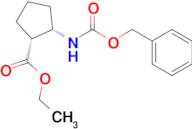 ETHYL (1R,2S)-2-(CBZ-AMINO)CYCLOPENTANECARBOXYLATE