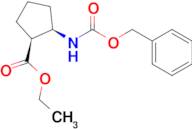 ETHYL (1S,2R)-2-(CBZ-AMINO)CYCLOPENTANECARBOXYLATE