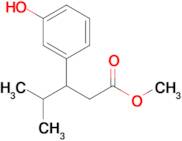 METHYL 3-(3-HYDROXYPHENYL)-4-METHYLPENTANOATE