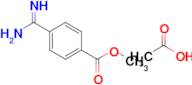 METHYL 4-CARBAMIMIDOYLBENZOATE ACETATE