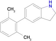 5-(2,6-DIMETHYLPHENYL)INDOLINE