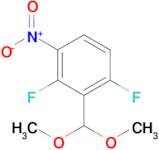 2-(DIMETHOXYMETHYL)-1,3-DIFLUORO-4-NITROBENZENE