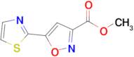 METHYL 5-(2-THIAZOLYL)ISOXAZOLE-3-CARBOXYLATE