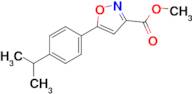 METHYL 5-(4-ISOPROPYLPHENYL)ISOXAZOLE-3-CARBOXYLATE