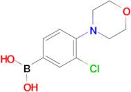 3-CHLORO-4-MORPHOLINOPHENYLBORONIC ACID