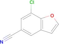 7-CHLOROBENZOFURAN-5-CARBONITRILE