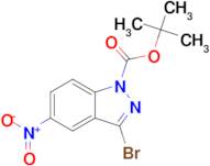 1-BOC-3-BROMO-5-NITRO-1H-INDAZOLE