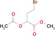 METHYL 2-ACETOXY-4-BROMOBUTANOATE