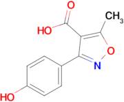 3-(4-HYDROXYPHENYL)-5-METHYLISOXAZOLE-4-CARBOXYLIC ACID