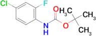 (4-CHLORO-2-FLUORO-PHENYL)-CARBAMIC ACID TERT-BUTYL ESTER