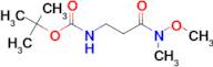 TERT-BUTYL (3-(METHOXY(METHYL)AMINO)-3-OXOPROPYL)CARBAMATE