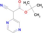 TERT-BUTYL 2-CYANO-2-(PYRAZIN-2-YL)ACETATE