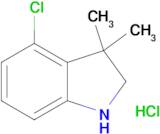 4-CHLORO-3,3-DIMETHYLINDOLINE HCL